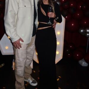 White Fox Boutique Black Long Sleeve Dress